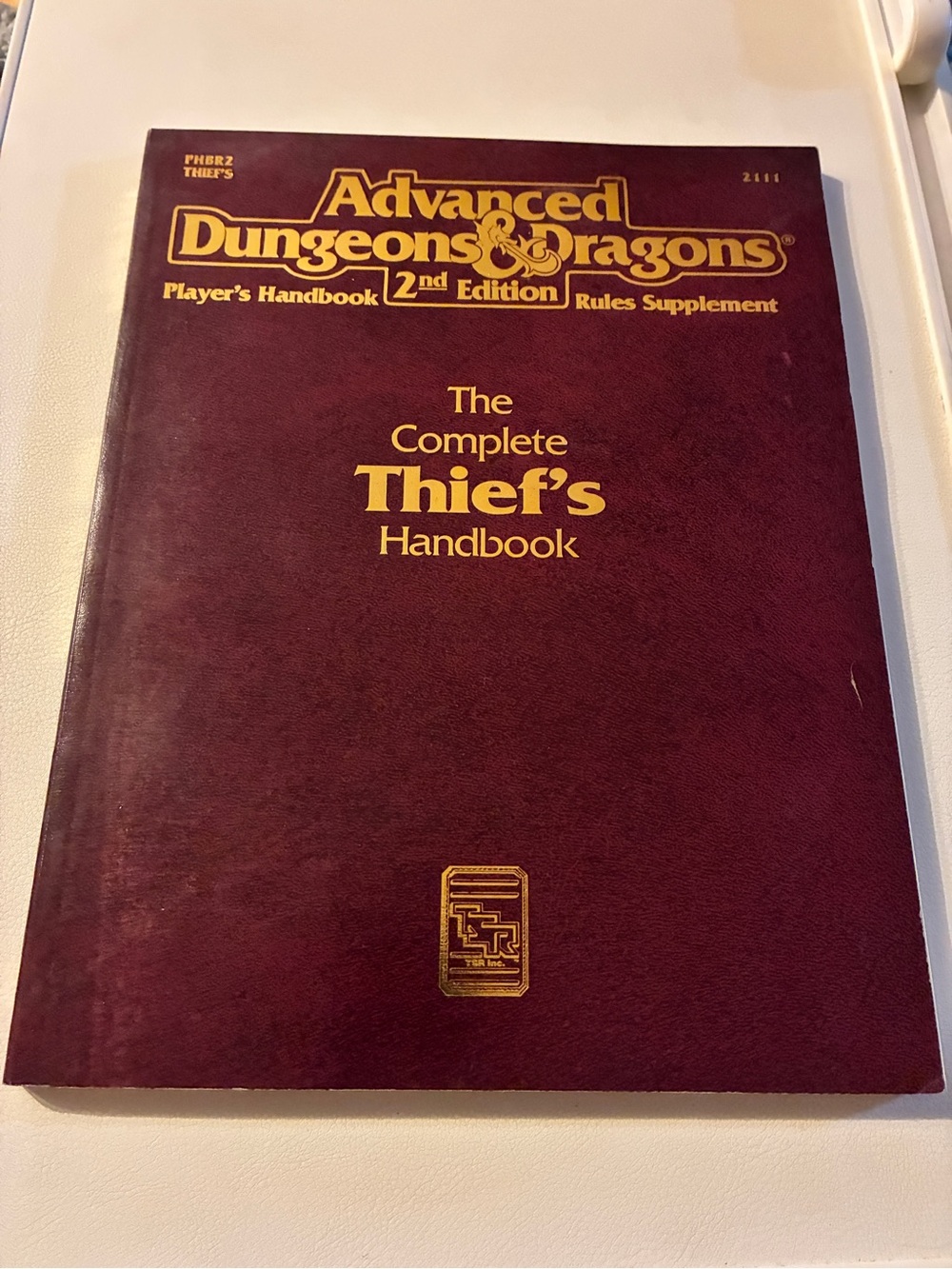 Complete Thief's Handbook AD&D 2nd Edition 2111 (1993, Softcover)